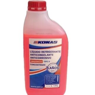 LIQUIDO REFRIGERANTE CONCENTRADO ROJO