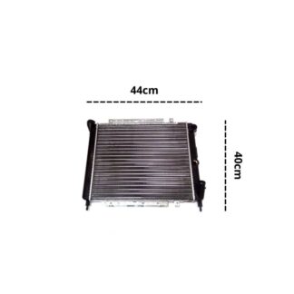 RADIADOR RENAULT 9/11 CON AIRE ACONDICIONADO(PANEL BRAZADO)