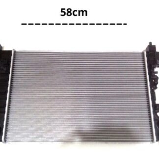 RADIADOR CHEVROLET SONIC 2014 EN ADELANTE SIN SENSOR PARA CAJA AUTOMATICA